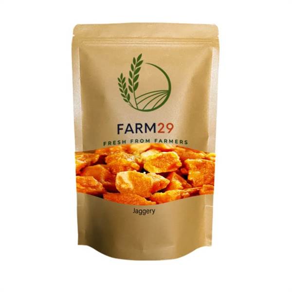 FARM 29- Fresh from Farmers Jaggery (500 Gm) (TAOPL-1064)